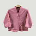 Thai Lanna Blouse - Thai Traditional Cotton Top - Thai Shirt - Cotton Shirt -Chest 34"-42" - Available Six Colors