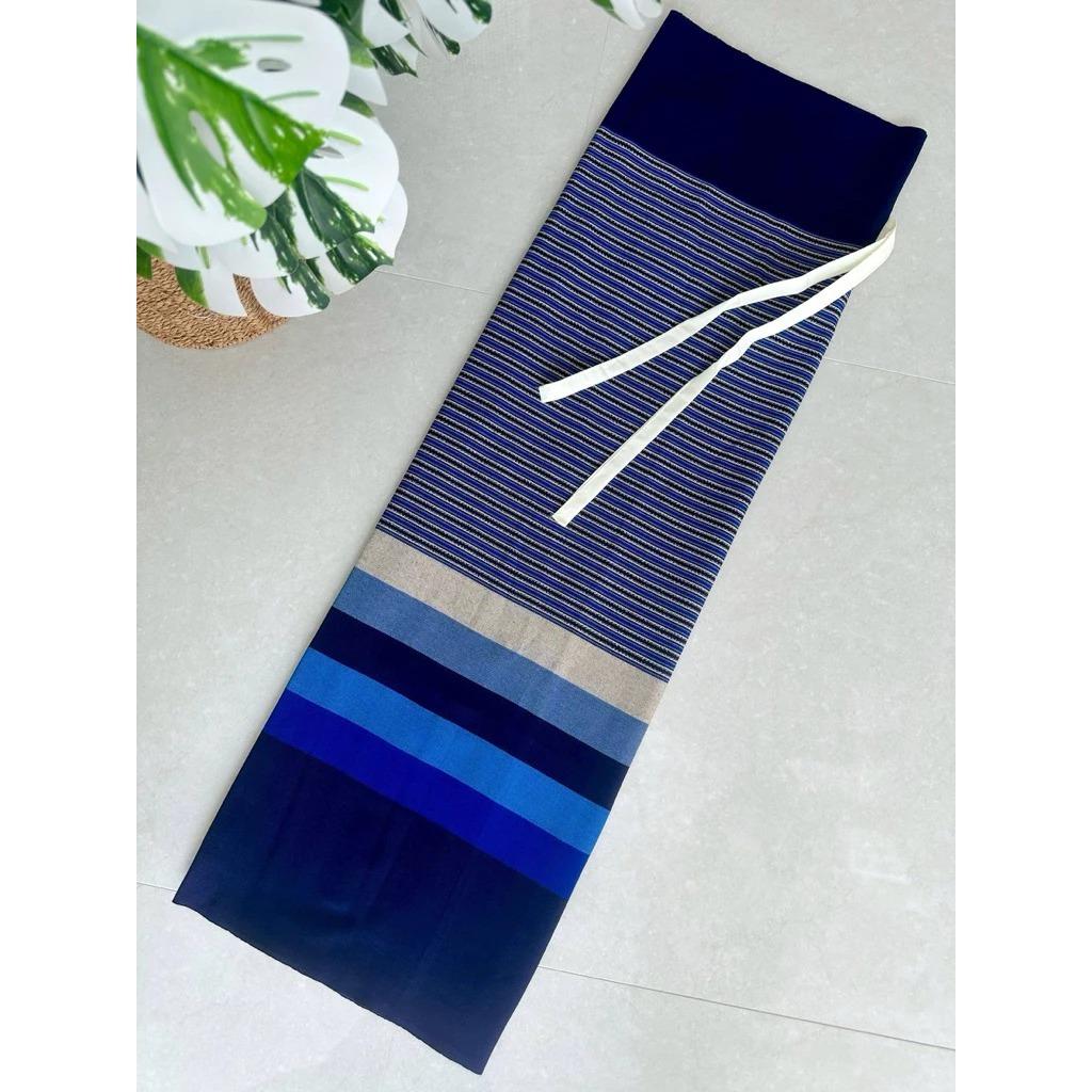 Thai Lanna Cotton Skirt – Woven Lamphun Fabric | Free Size Wrap Skirt