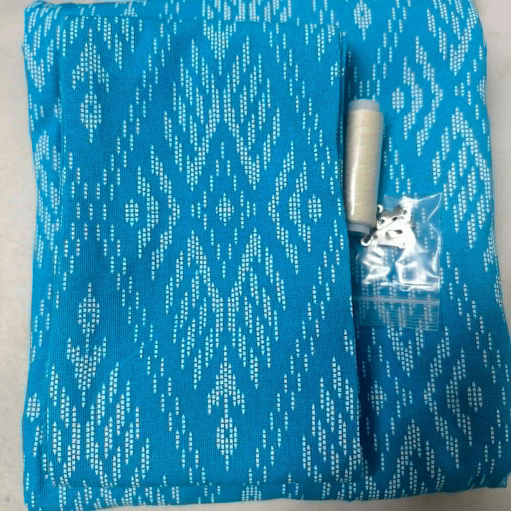 Set Thai Salong+Sabai - Cotton Salong - Free Size -Asian Salong - Lanna Style