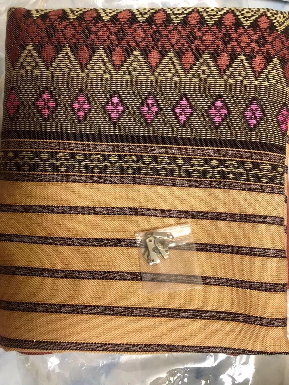 Sewn - Thai Salong - Asian Salong - Hand Woven Fabric - Lanna Style