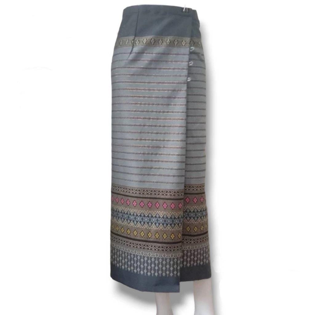 Sewn - Thai Salong - Asian Salong - Hand Woven Fabric - Lanna Style