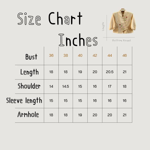 Bust 36"-44" - Embroidered Floral Cotton V-Neck Blouse | Soft Natural Fabric | 9 Colors