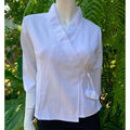 Thai Lanna Blouse - Thai Traditional Cotton Top - Thai Shirt - Cotton Shirt -Chest 36-44"”