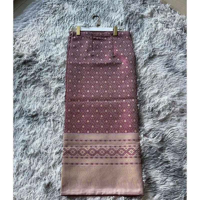 Sewn - Thai Salong - Silk - Fusible Web -Asian Salong - Woven Fabric - Lanna Style - Available in Nine Colors