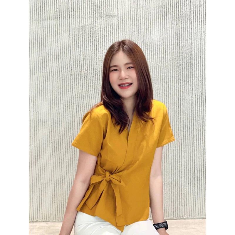 Thai Lanna Blouse - Thai Traditional Cotton Top - Thai Shirt - Cotton Shirt -Chest 36-44"”
