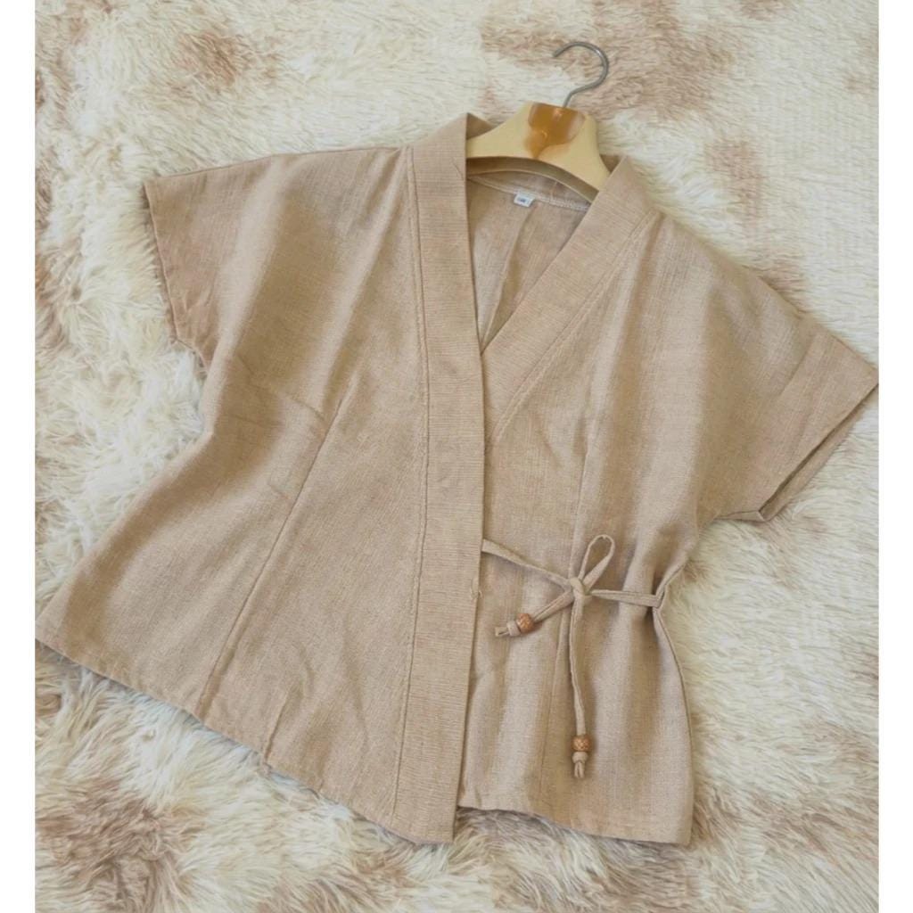 Thai Lanna Blouse - Thai Traditional Cotton Top - Thai Shirt - Cotton Shirt -Chest 36-44"”