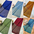 Sewn - Thai Salong - Praewa Silk -  Asian Salong - Woven Fabric - Lanna Style